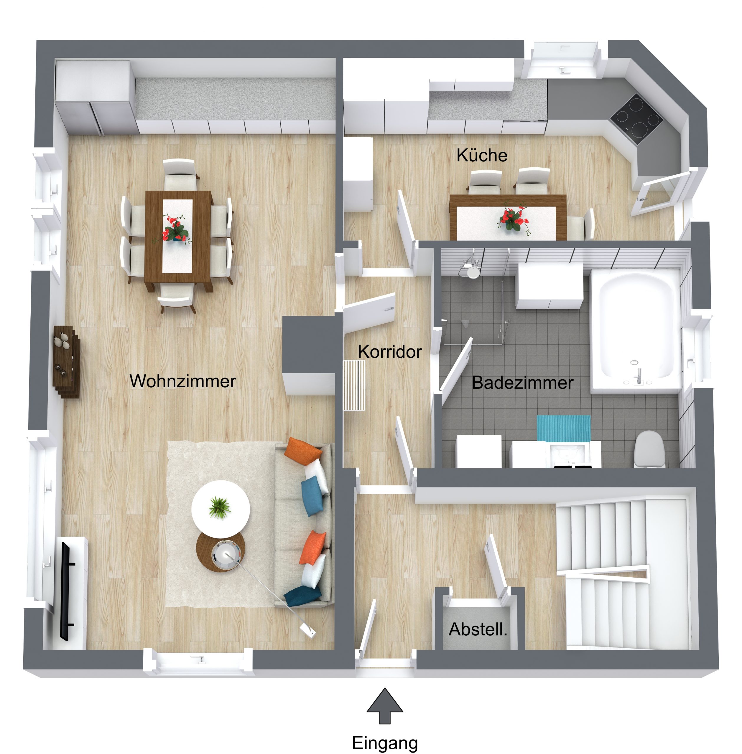 Platz für alle – großzügiges Familienhaus in zentraler, ruhiger Lage