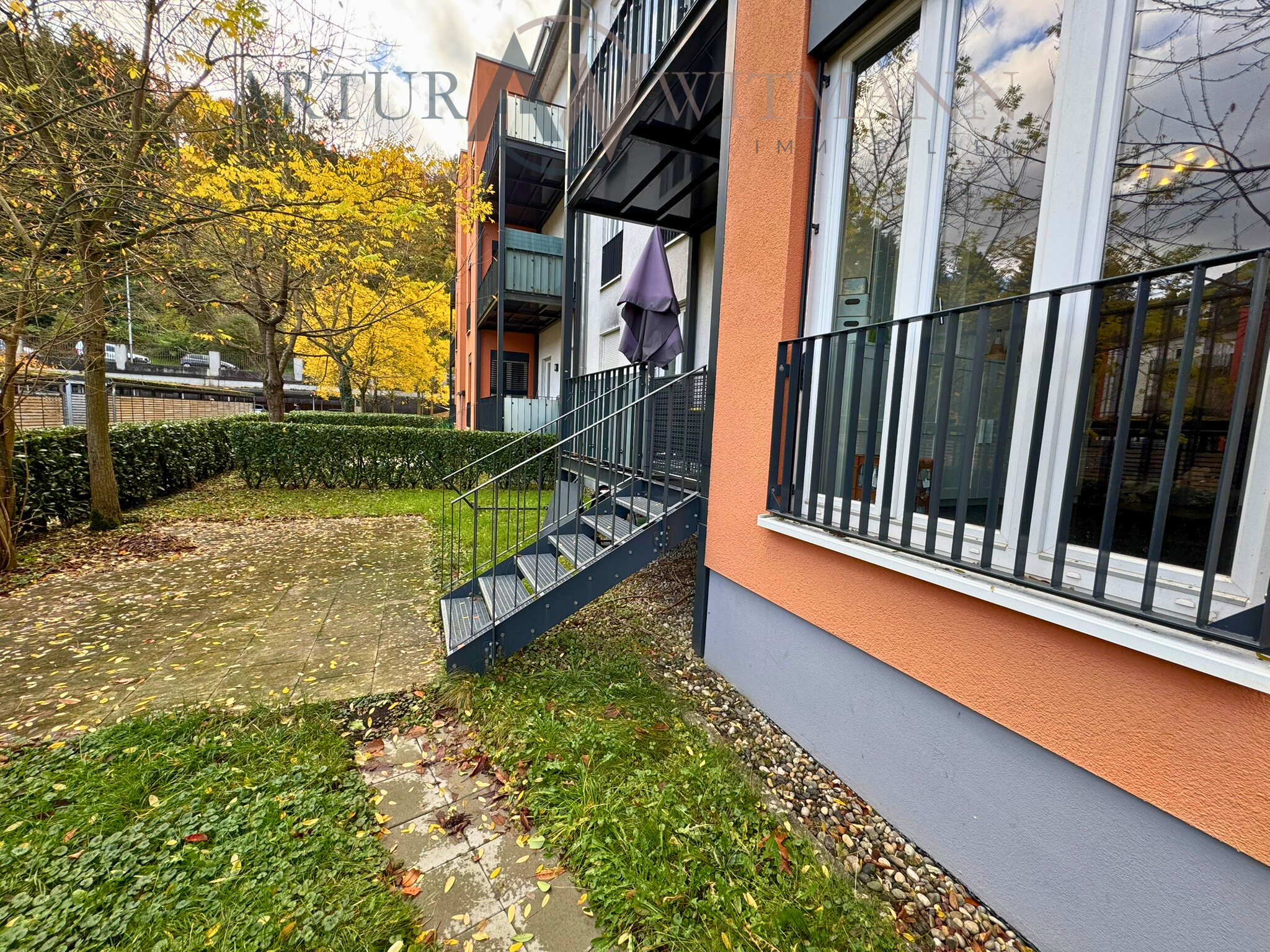 Ein Zuhause mit Stil und Komfort – 3-Zimmer-Wohnung mit großem Garten