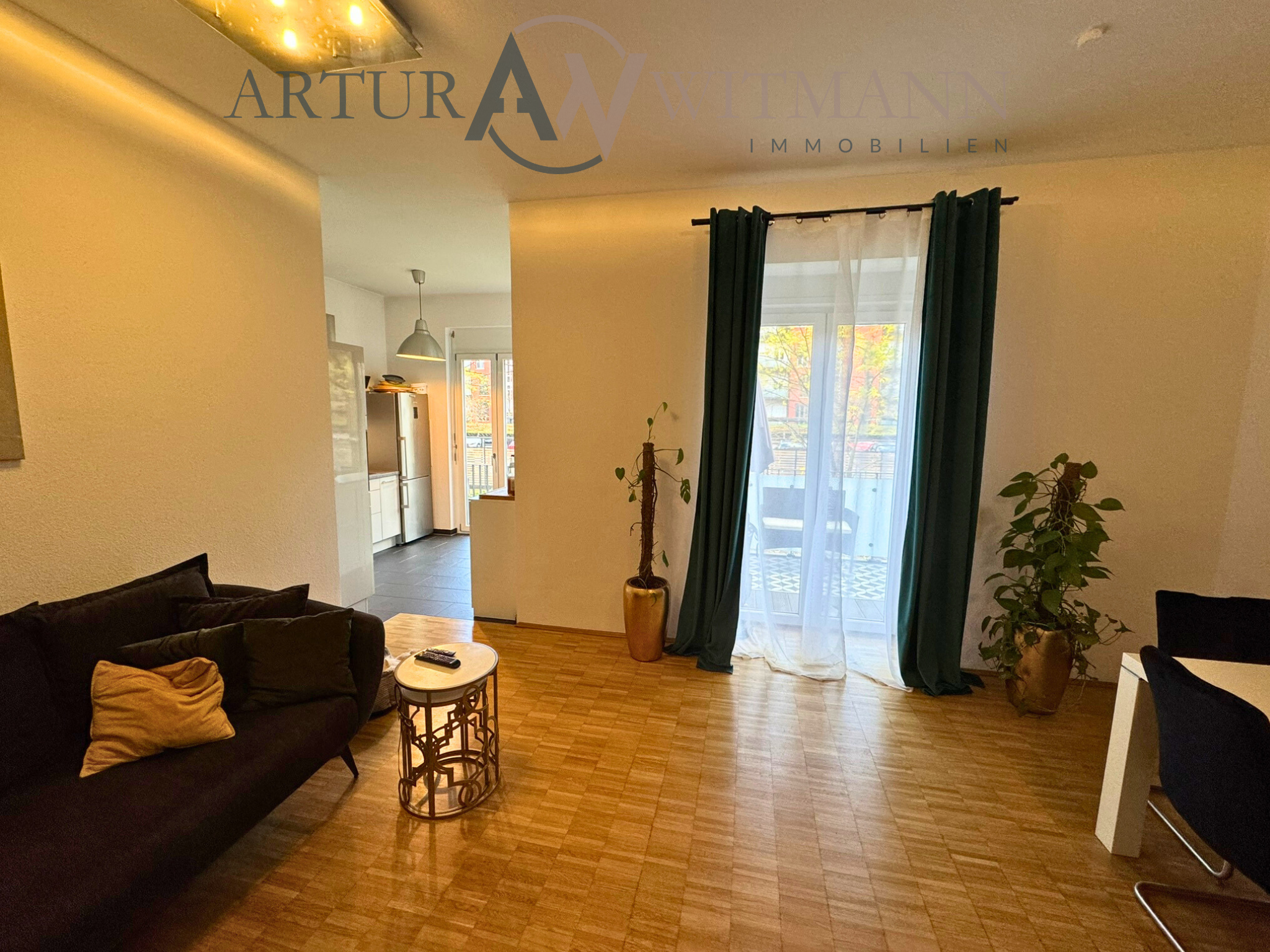 Ein Zuhause mit Stil und Komfort – 3-Zimmer-Wohnung mit großem Garten