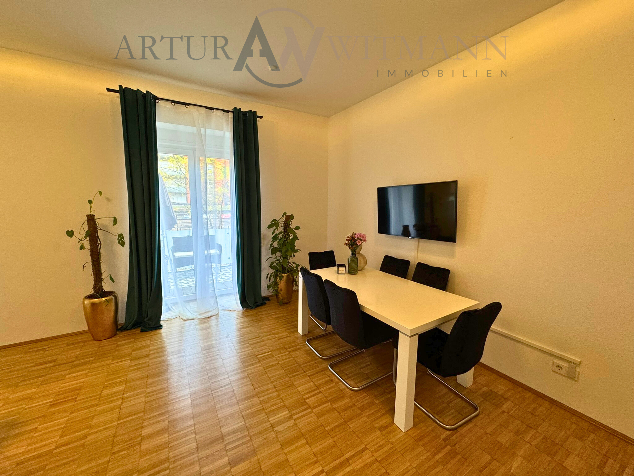 Ein Zuhause mit Stil und Komfort – 3-Zimmer-Wohnung mit großem Garten