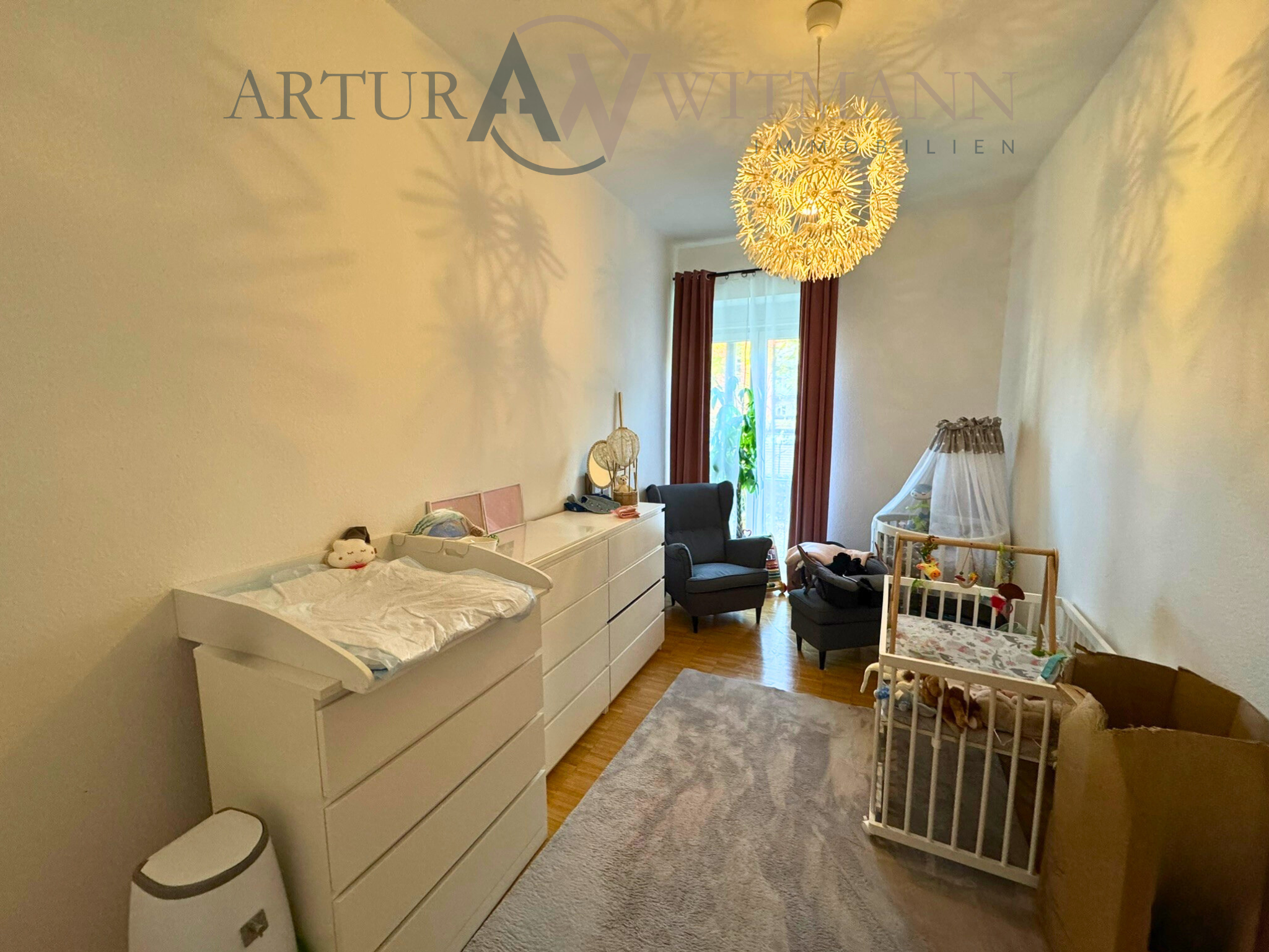 Ein Zuhause mit Stil und Komfort – 3-Zimmer-Wohnung mit großem Garten