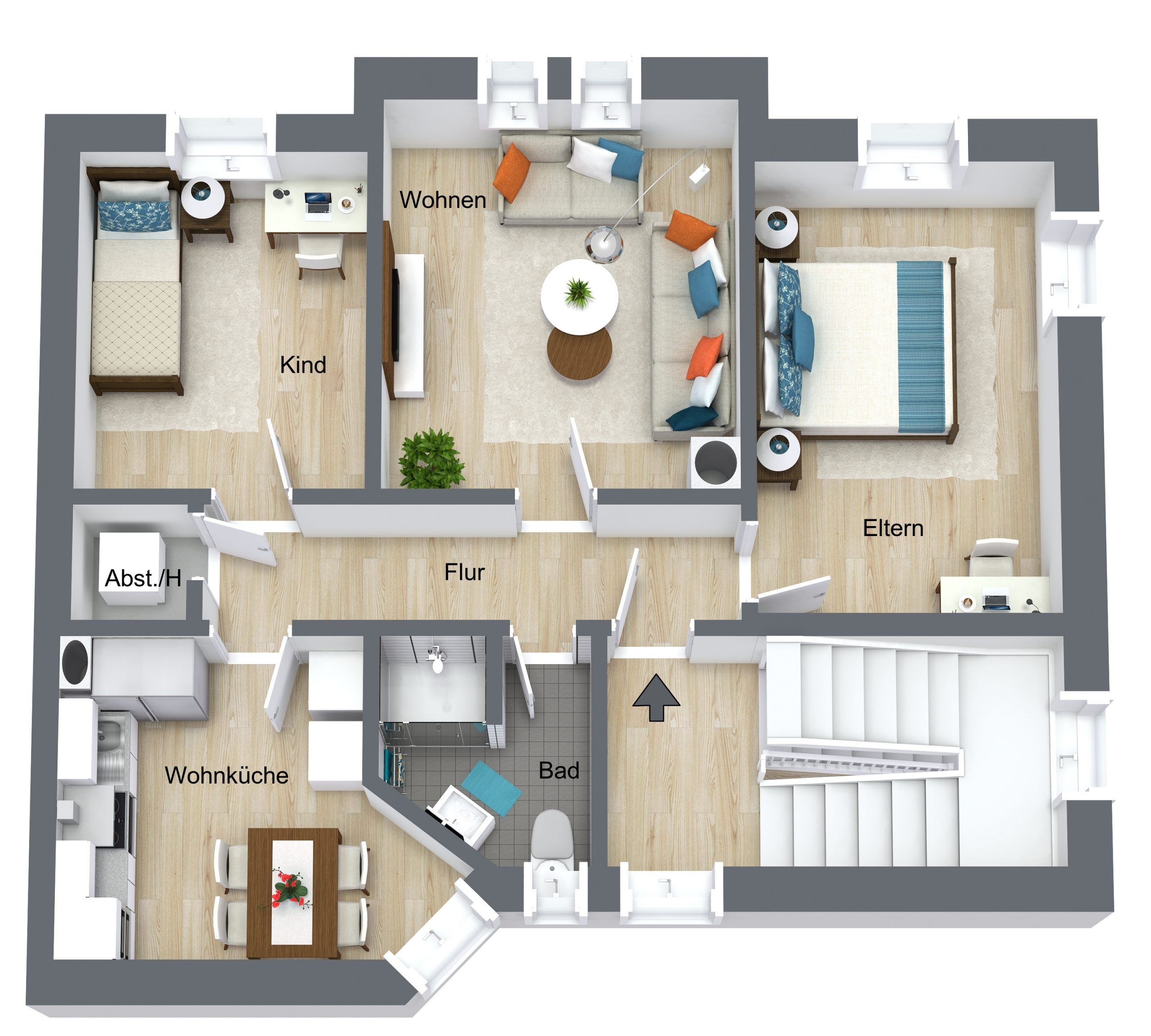6 Wohneinheiten – gepflegt, weitgehend modernisiert