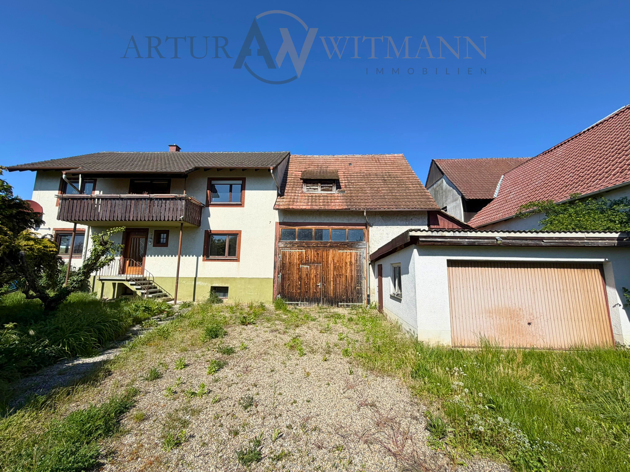 Meißenheim : Großes Wohnhaus mit 818 m² Grundstück und viel Nutzflächen