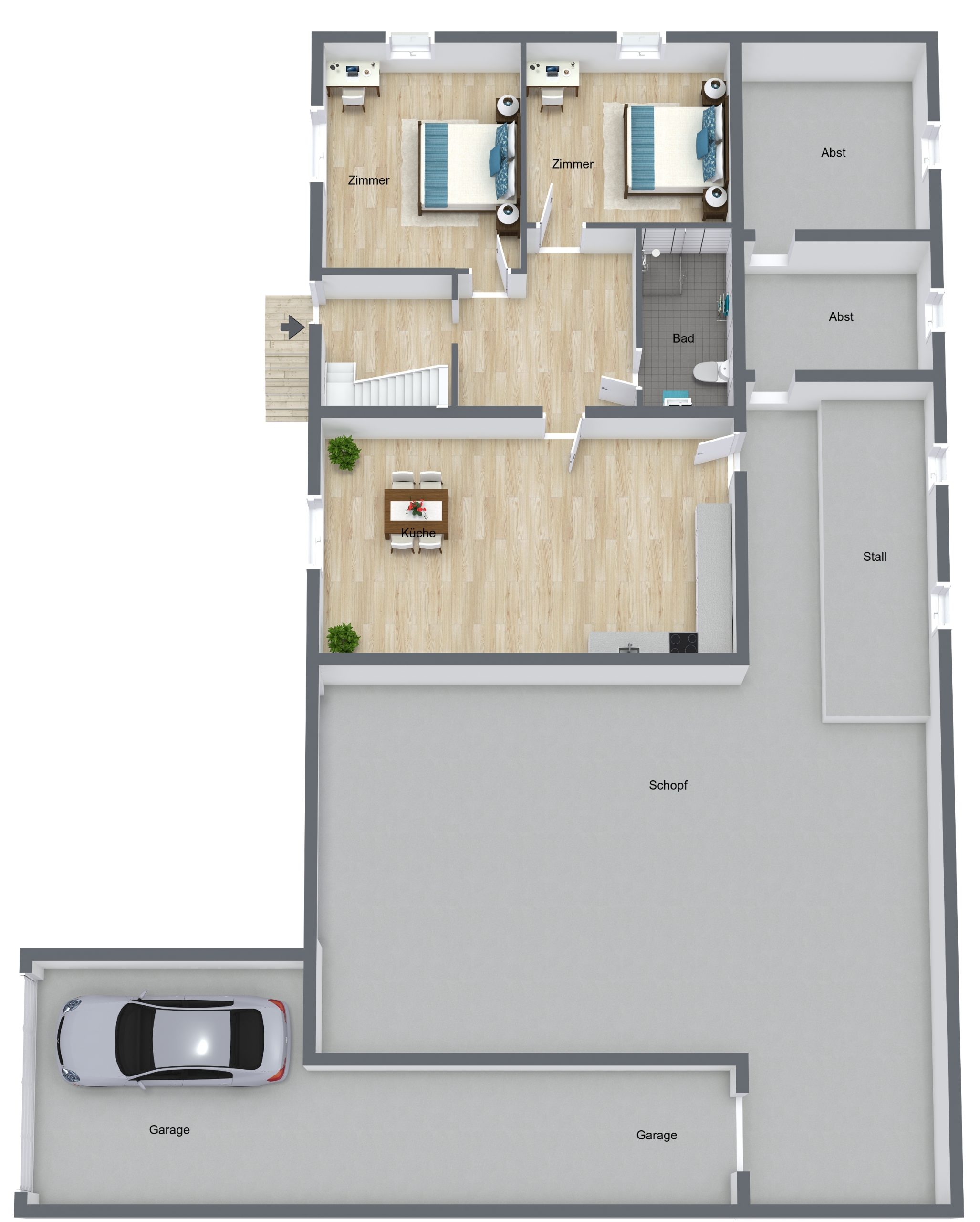 Meißenheim : Großes Wohnhaus mit 818 m² Grundstück und viel Nutzflächen