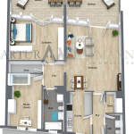 Großzügige 3-Zimmer-Wohnung mit zwei Dachterrassen und 2 Stellplatzboxen im Zentrum von Lahr