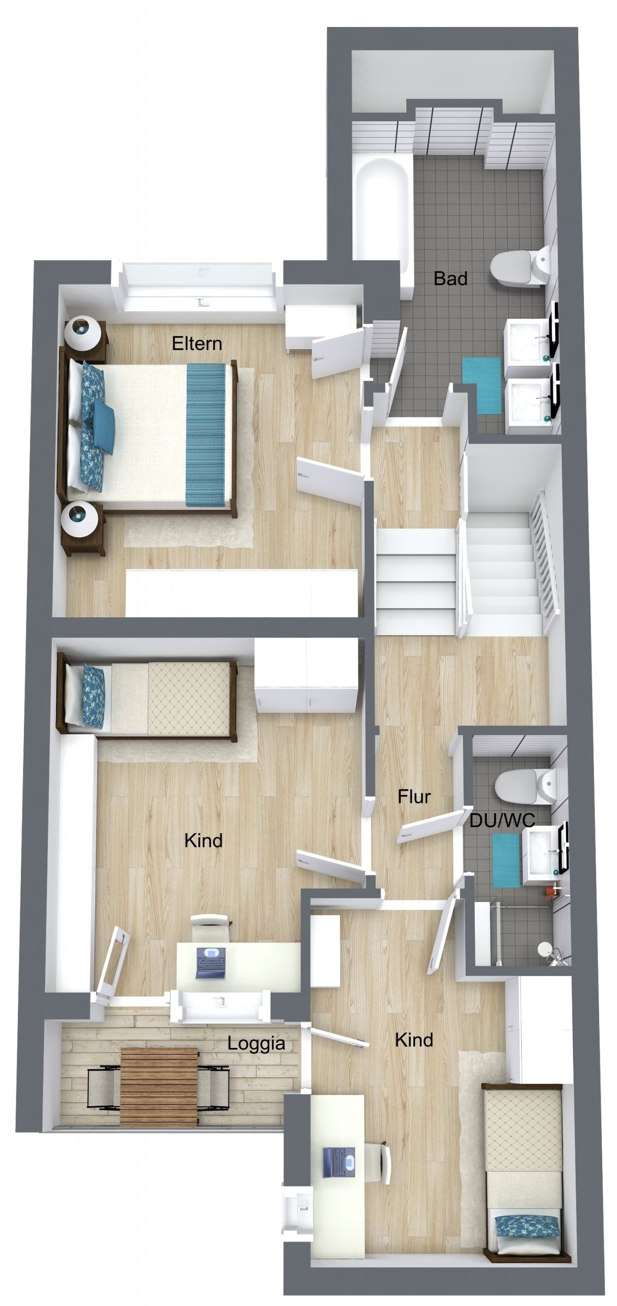 Familienfreundliches Endreihenhaus mit ca. 146 m² Wohnfläche