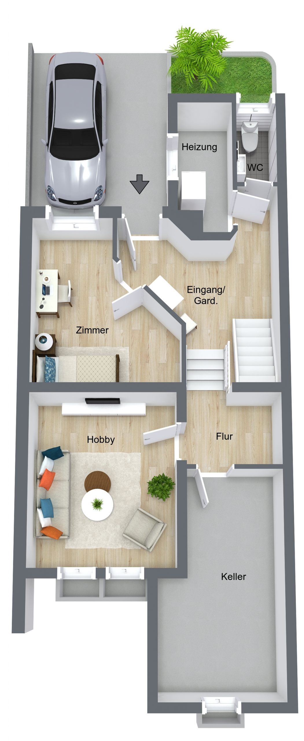 Familienfreundliches Endreihenhaus mit ca. 146 m² Wohnfläche